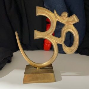 Brass Ohm Sign